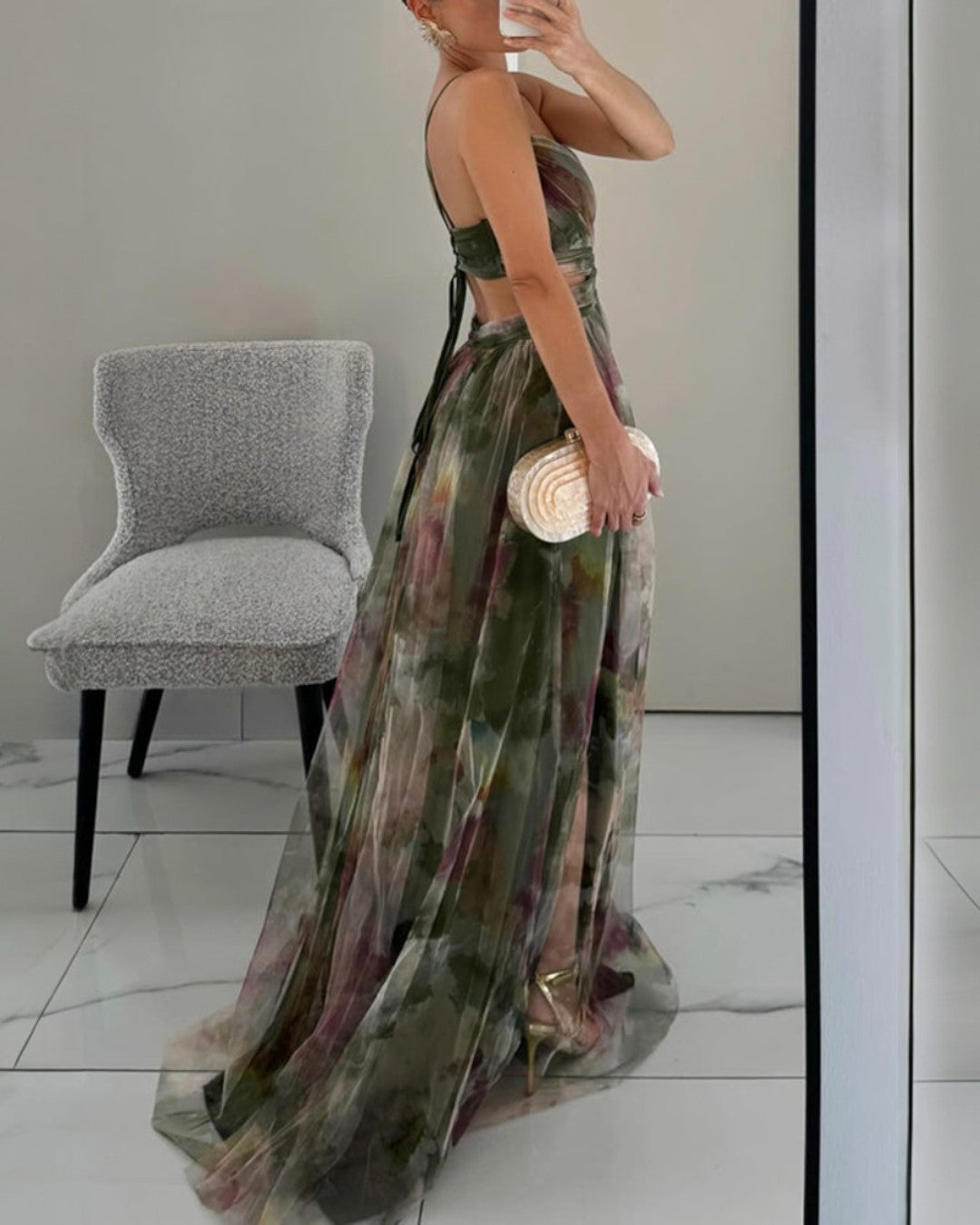 Elena | Květinová elegance v maxi šatech (LIMITOVANÁ EDICE!)