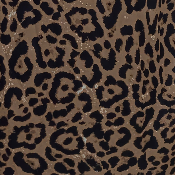 Karolína Sofistikovaná Midi Sukně Leopardí Rozparem