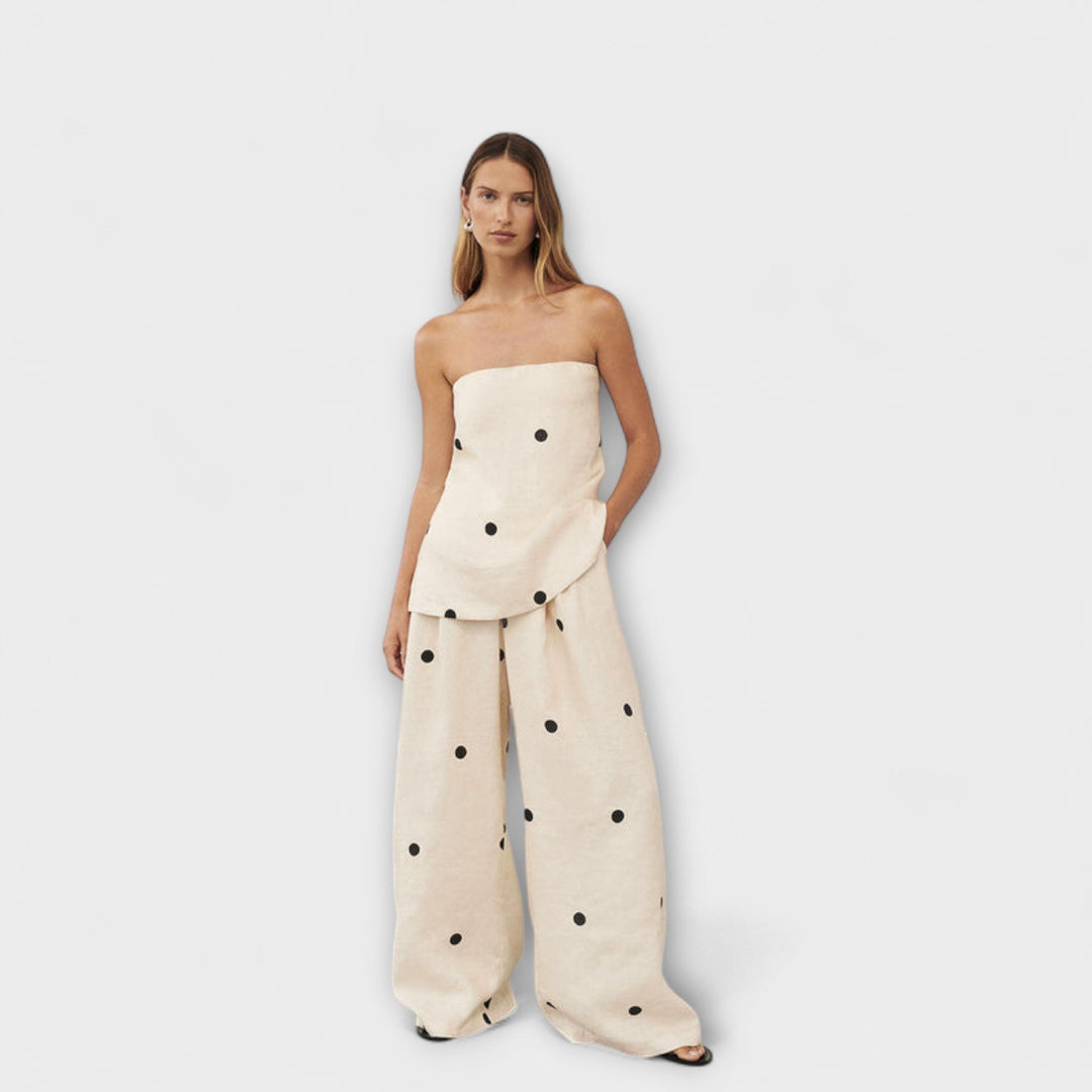 Georgia - Jumpsuit s Puntíky
