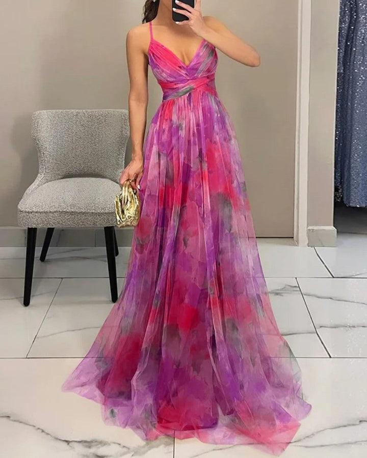 Elena | Květinová elegance v maxi šatech (LIMITOVANÁ EDICE!)