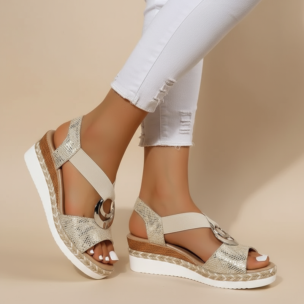 Milena - Elegantní platformové sandály