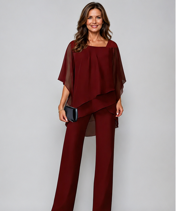 Maribelle™ Pohodlný Elegantní Set s Moderním Layer Efektem